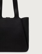 HUGO шопинг чанта дамска от имитация на кожа Orin_Tote черна 50557827