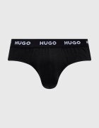HUGO Слипове (3 чифта) HIPBRIEF TRIPLETPACK мъжки в черно 50469763