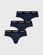 HUGO Слипове (3 чифта) HIPBRIEF TRIPLETPACK мъжки в тъмносиньо 50469763