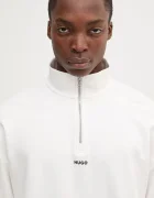 HUGO Суичър мъжки от памук Durty244 бял 50525881