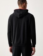 HUGO суичър с качулка мъжки с памук NOAH HOODIE черен 50566164