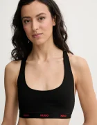 HUGO Сутиен ID BRALETTE в черно с изчистен дизайн 50557092