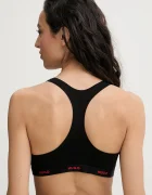 HUGO Сутиен ID BRALETTE в черно с изчистен дизайн 50557092