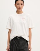 HUGO тениска дамска от памук Vintage Tee_25 бежова 50573326