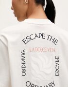 HUGO тениска дамска от памук Vintage Tee_25 бежова 50573326