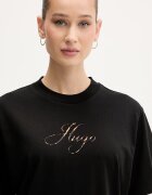 HUGO тениска дамска Vintage Tee_23 черна 50560566