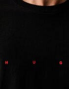HUGO тениска мъжка от памук Dorosi черна 50566086