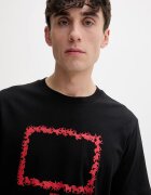 HUGO тениска мъжка от памук Duhorse черна 50557684