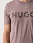 HUGO тениска мъжка от памук Dulivio оранжева 50467556