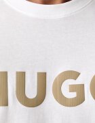 HUGO тениска мъжка от памук Dulivio_U263 бяла 50564790
