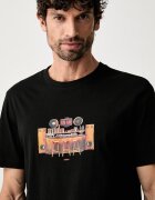 HUGO тениска мъжка от памук Durectee черна 50566046