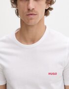 HUGO тениска мъжка от памук T-SHIRT RN TRIPLET P 3 броя бяла 50532811