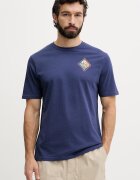 hurley тениска мъжка от памук тъмносиня MTSEUED0005
