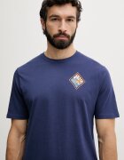 hurley тениска мъжка от памук тъмносиня MTSEUED0005