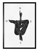 Inne Декорация на стена home & lifestyle Zen Man Four Sides