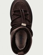 Inuikii Classic Low Platform апрески дамски от велур кафяви 1001.006.0012