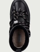 Inuikii Full Leather Gloss апрески дамски от кожа черни 1001.001.0371