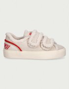 Inuikii Lila Shearling Low Velcro маратонки дамски от велур бежови 1001.001.0561