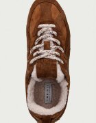 Inuikii Maribella Shearling маратонки дамски от велур кафяви 1001.001.0611