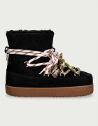 Inuikii Quilted Suede апрески дамски от велур черни 1002.003.0231