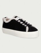 Inuikii Shearling Low маратонки дамски от велур черни 1001.001.0242