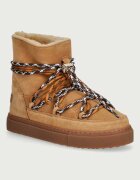 Inuikii Suede Double Tie апрески дамски от велур бежови 1001.003.0711