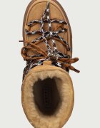 Inuikii Suede Double Tie апрески дамски от велур бежови 1001.003.0711