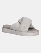 Inuikii Велурени чехли Soft Crossed Suede