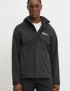Jack Wolfskin непромокаемо яке Trailtime 2L черно A63903