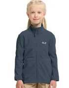 Jack Wolfskin поларен суичър за деца TAUNUS 100 FZ K тъмносин A65888