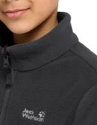 Jack Wolfskin поларен суичър за деца TAUNUS 200 черен A66237