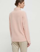 Jack Wolfskin Спортен суичър Taunus в розово с изчистен дизайн 1711391