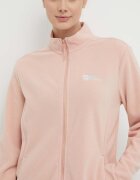 Jack Wolfskin Спортен суичър Taunus в розово с изчистен дизайн 1711391