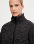 Jack Wolfskin суичър с цип дамски HIGH CURL черен A65074