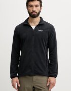 Jack Wolfskin суичър с цип мъжки Taunus 100 черен A65793