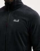 Jack Wolfskin суичър с цип мъжки Taunus 100 черен A65793