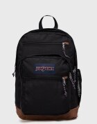 JanSport Раница в черно голям размер с апликация