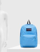 JanSport Раница в синьо голям размер с изчистен дизайн