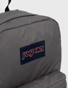 JanSport Раница в сиво голям размер с изчистен дизайн