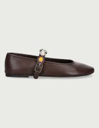 Jeffrey Campbell балеринки Amarissa кафяви JC-1667-2-7