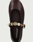Jeffrey Campbell балеринки Amarissa кафяви JC-1667-2-7