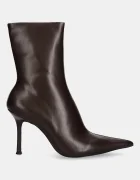 Jeffrey Campbell Боти Daring-2 в кафяво с тънък ток JC-1236-10-14