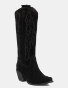 Jeffrey Campbell Велурени каубойски ботуши RANCHER-K