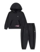 Jordan спортен комплект анцуг за деца с памук черен 35G258