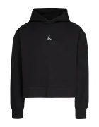 Jordan суичър с качулка за деца с памук черен 45A858