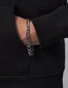 Jordan суичър с качулка за деца с памук черен 95D665
