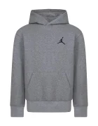 Jordan суичър с качулка за деца с памук сив 95C551
