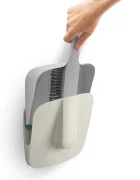 Joseph Joseph Четка и лопатка за почистване Cleantech 22 x 12 cm в бежово