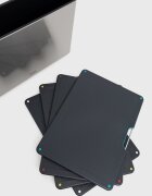 Joseph Joseph Комплект дъски за рязане с органайзер Folio Steel (4 броя)