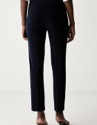 Joseph Ribkoff панталон slim fit дамски тъмносин с висока талия 144092CO